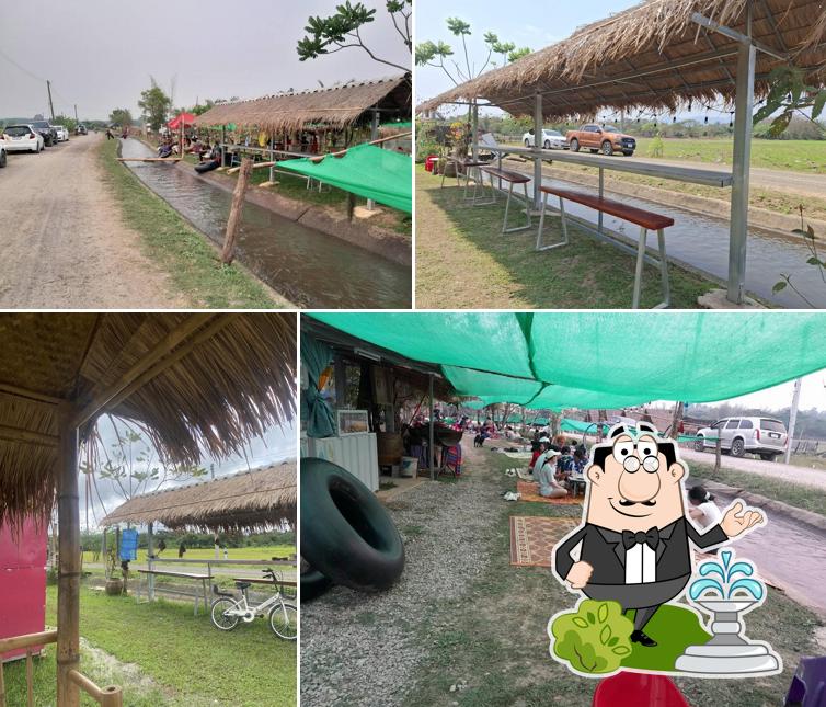 ร้านอาหาร บ่อตกปลาเทพจัทร์