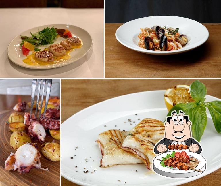 Блюда в "Ресторане "Marea""