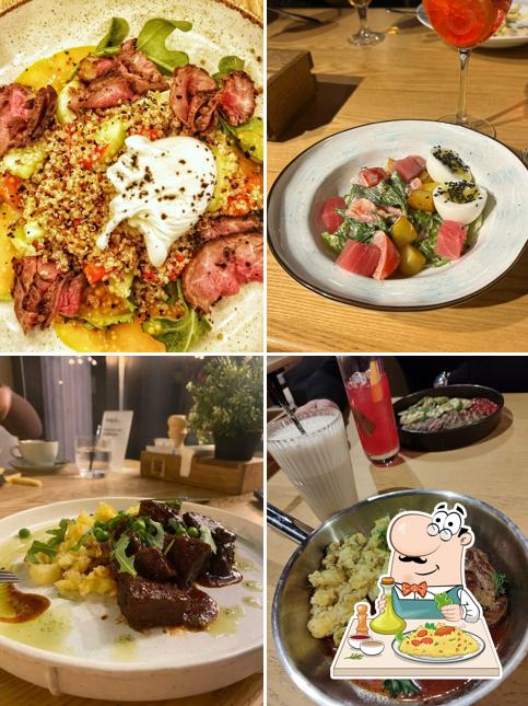 Еда в "Перчини Grill&Wine"