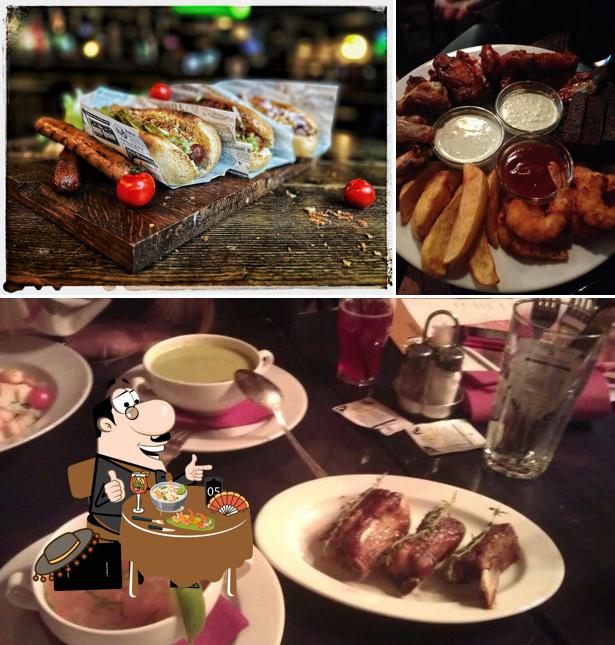 Еда в "Джоне Донне"