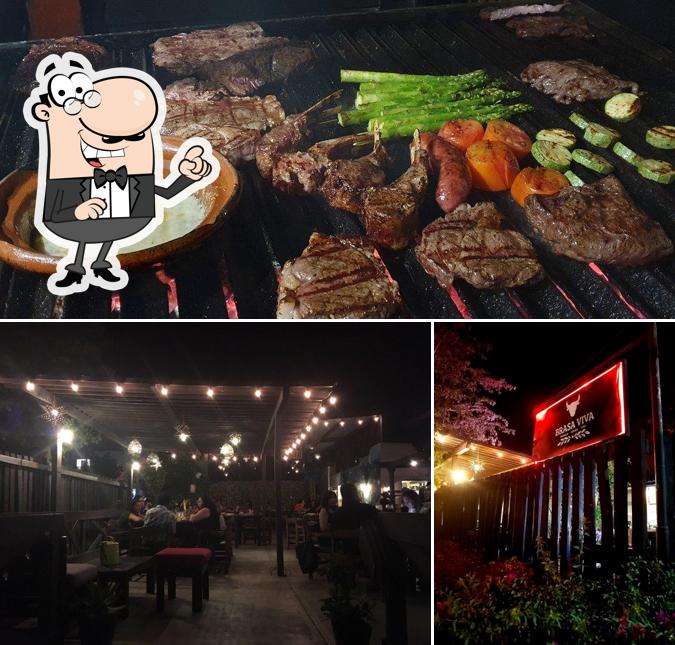 Помимо прочего, в Restaurante Brasa Viva есть внешнее оформление и еда