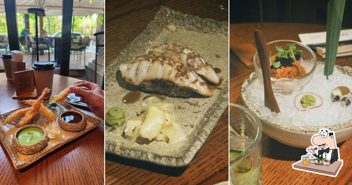 Блюда в "Hibiki"