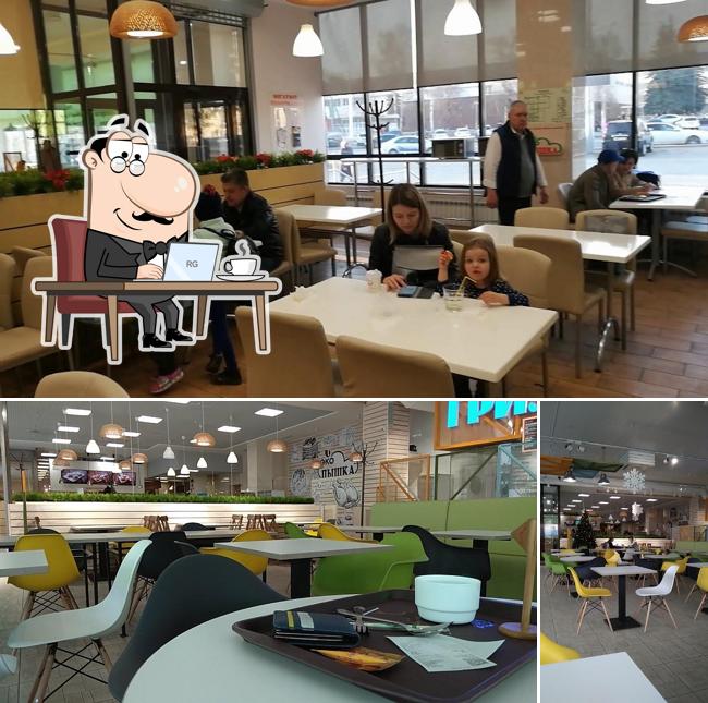 Интерьер "Пышки"