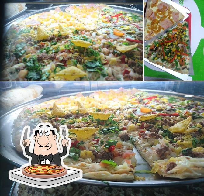 CARTOON PIZZA & FRUTAS