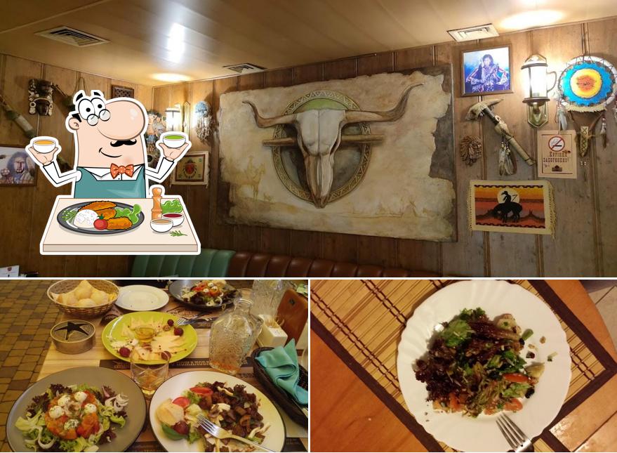 Блюда в "Ковбое Мальборо"