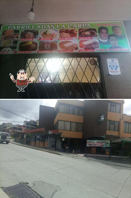 Parillada"LA CARPA"(agachaditos)