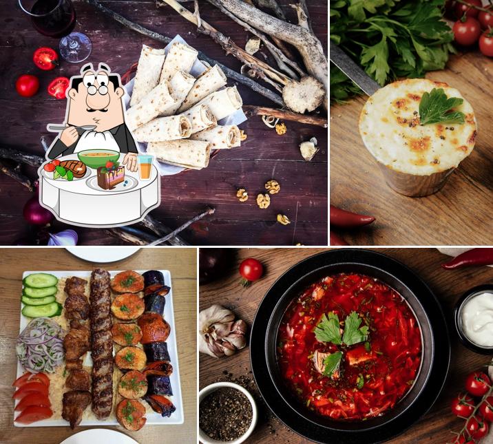 Китайский кисло-острый суп в "Shashlik-Mashlik"
