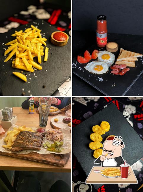 Картофель фри в "Смокер Мит"