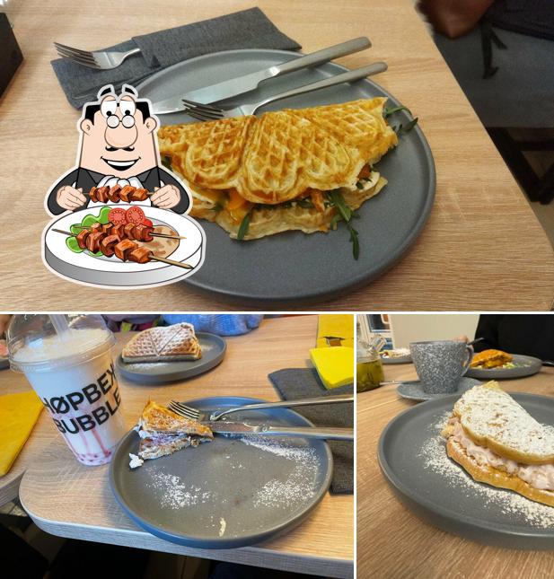 Блюда в "Vaffel"