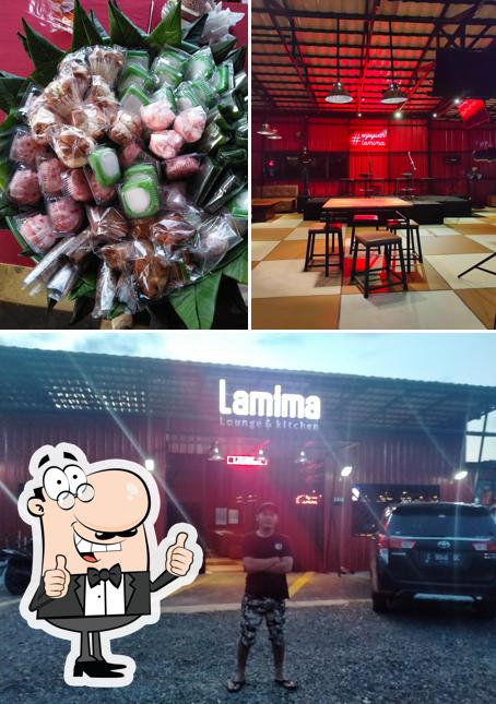 Lamima lounge and kitchen