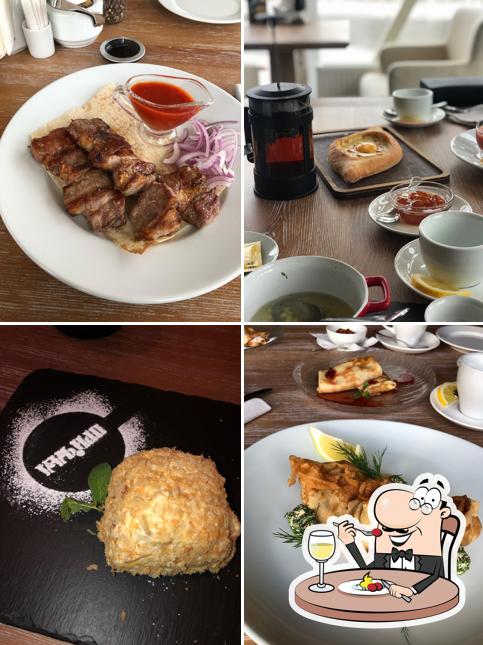 Блюда в "Причале"