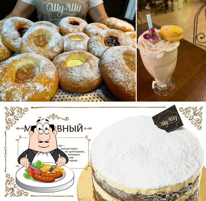 Еда в "Кондитерской Шу-шу"