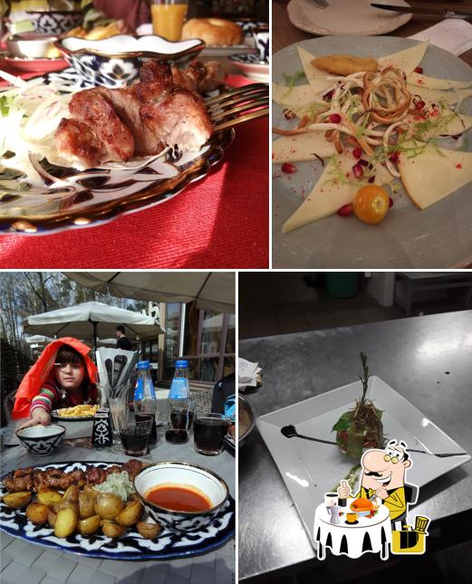 Еда в "Чайхоне Бае"