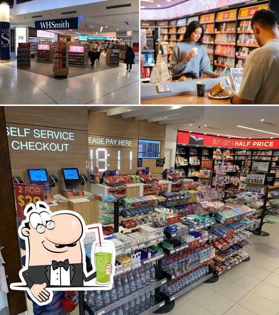 WHSmith & Long Shot Cafe - T4 Perth Domestic - Qantas Terminal