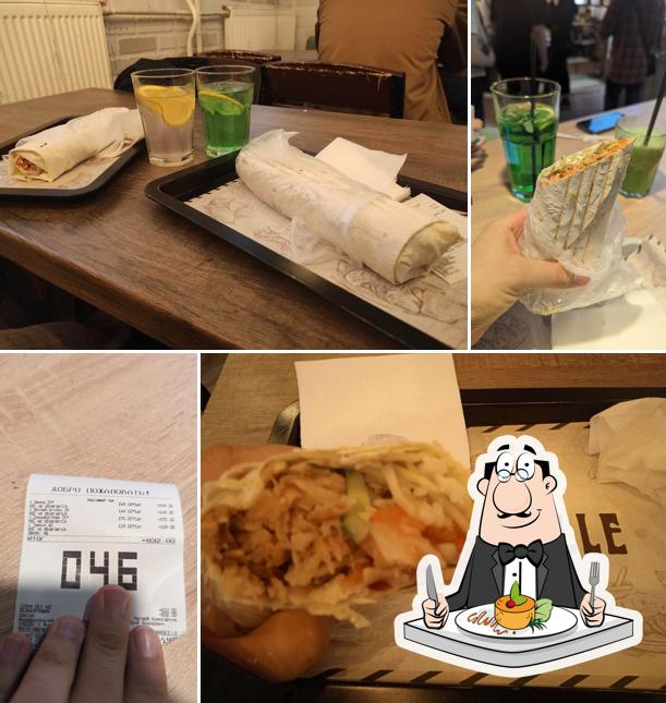 Еда в "Шаурме Marsel"