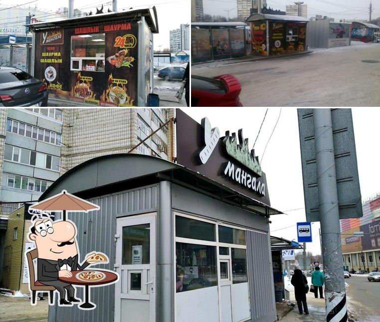 Внешнее оформление "У мангала"