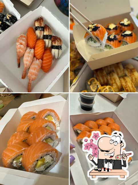 В "ХоЧука" попробуйте суши и роллы