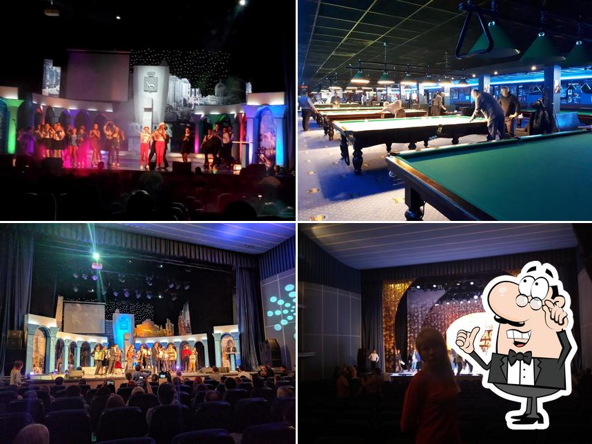 Посмотрите на внутренний интерьер "Звезды"