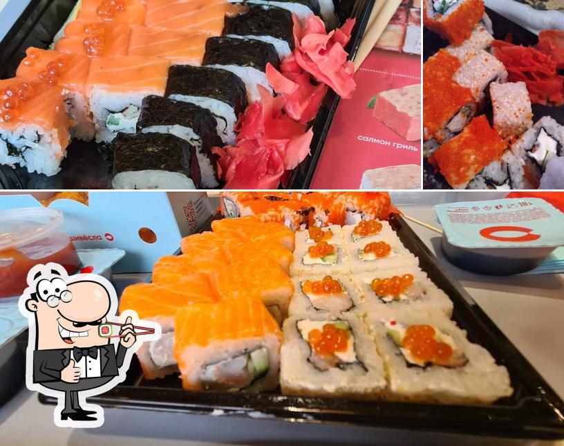 Отведайте различные виды суши