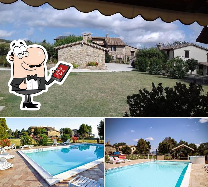 Посмотрите, как "Agriturismo Il Cicaleto Cannara" выглядит снаружи