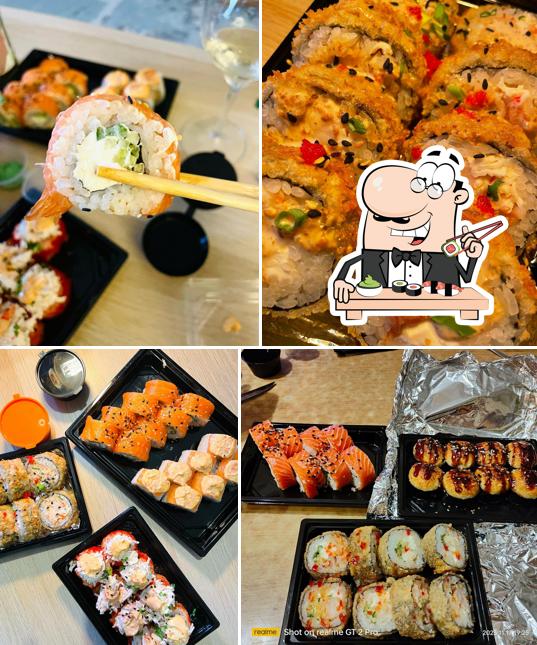 Попробуйте суши в "Везём лосось"