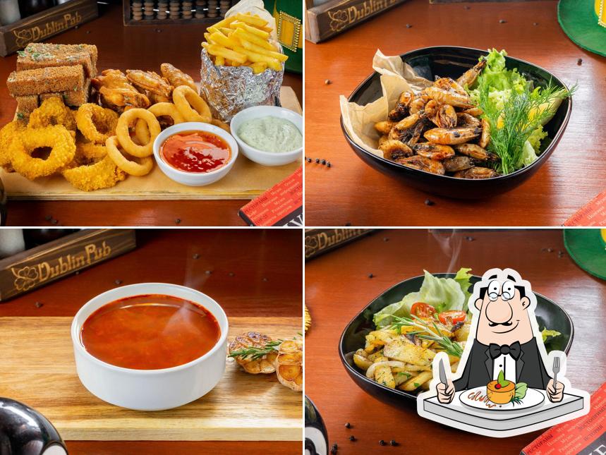 Еда в "Спорте Бар Derby"