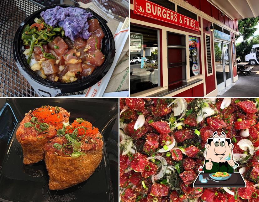 Poke N Sides @ the Hilo Farmers Market