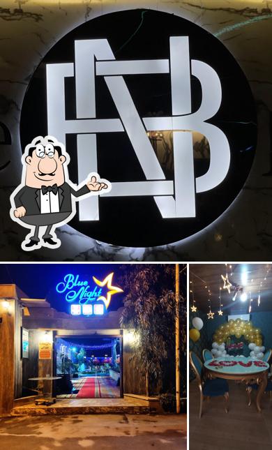 Golden night restaurant