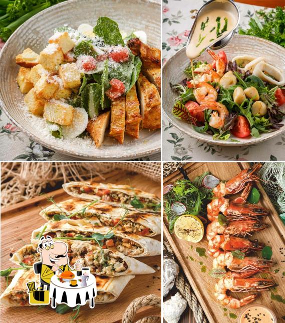 Блюда в "Рыбацкой деревне"