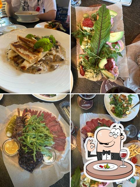 Еда в "Royal Oak Pub"