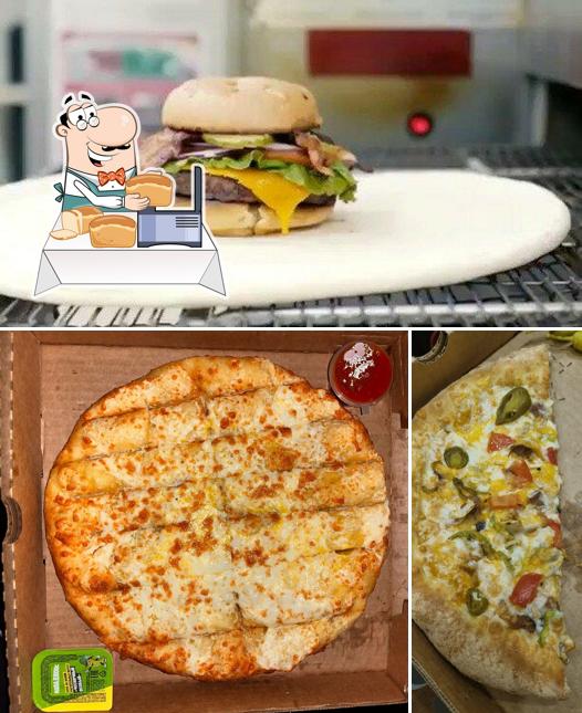 Чесночный хлеб в "Папа Джонс"