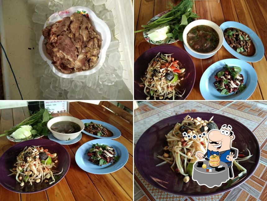 ร้านรุ่งลาบก้อยกาฬสินธุ์และร้านรุ่งปลาร้ากาฬสินธุ์