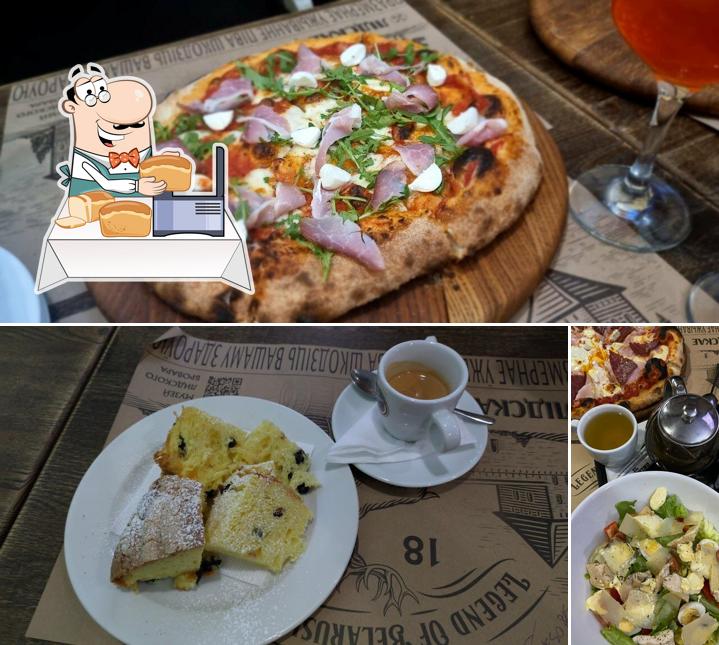 Чесночный хлеб в "Il Grottino"