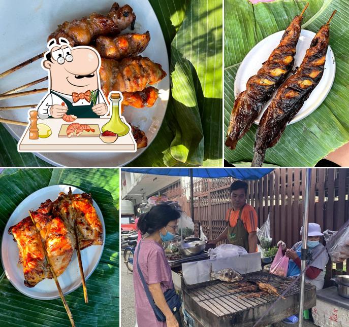 ส้มตำไก่ย่าง จง-บัว (ซอยส้ม)