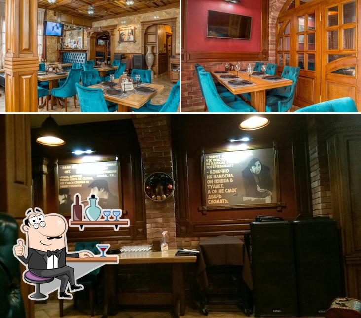 Интерьер "Кафе Мимино"