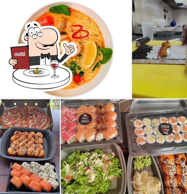 Блюда в "Службе доставки Суши Шторм"