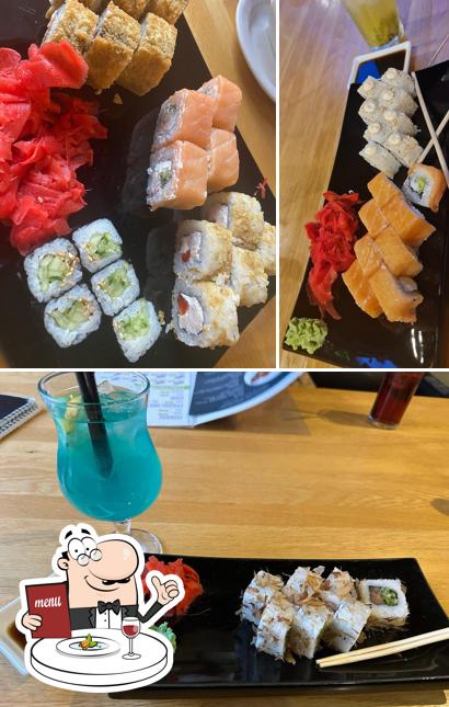 Еда в "Sushi'n'Roll"