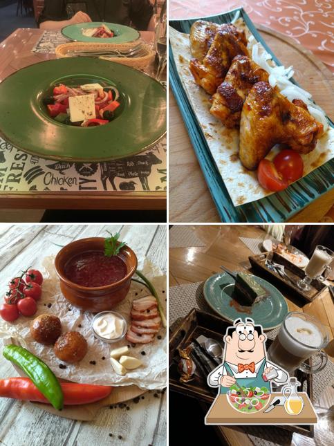 Греческий салат в "Алегрии"