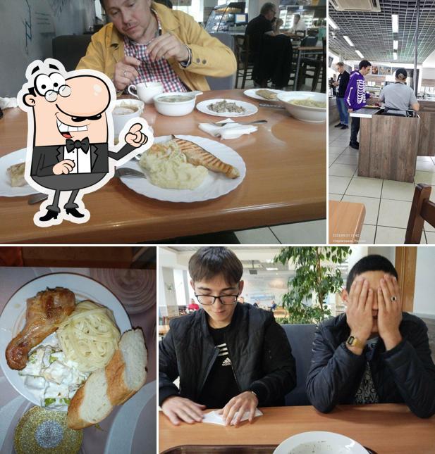 Посмотрите на внутренний интерьер "Ватрушкина"