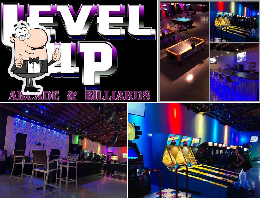 Level Up Arcade and Billiards