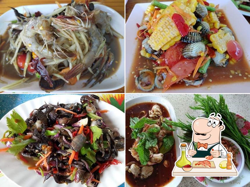 ส้มตำ บ้านลุงเดช