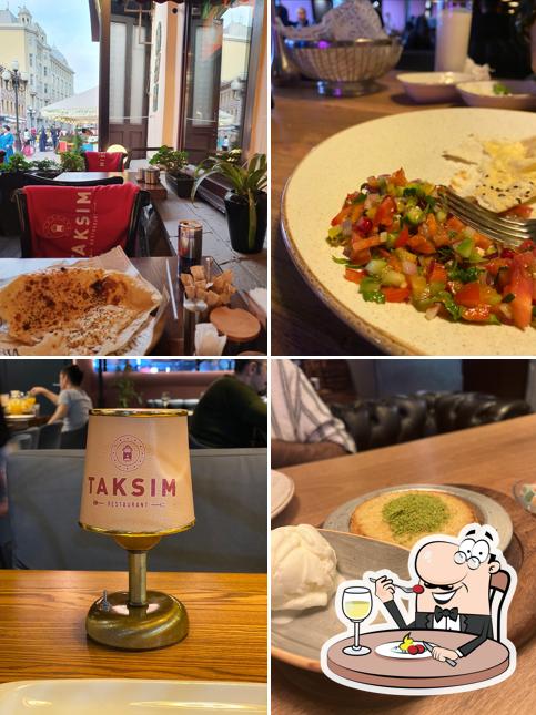 Севиче и крем-брюле в "Taksim"