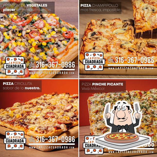 La pizza Cuadrada -