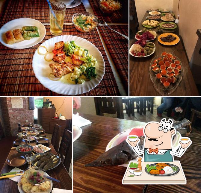 Еда в "Доме Благородныхе Напиткове"