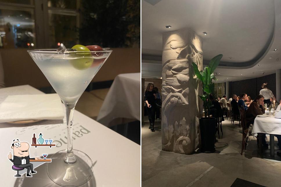 Посмотрите на внутренний интерьер "Pame"