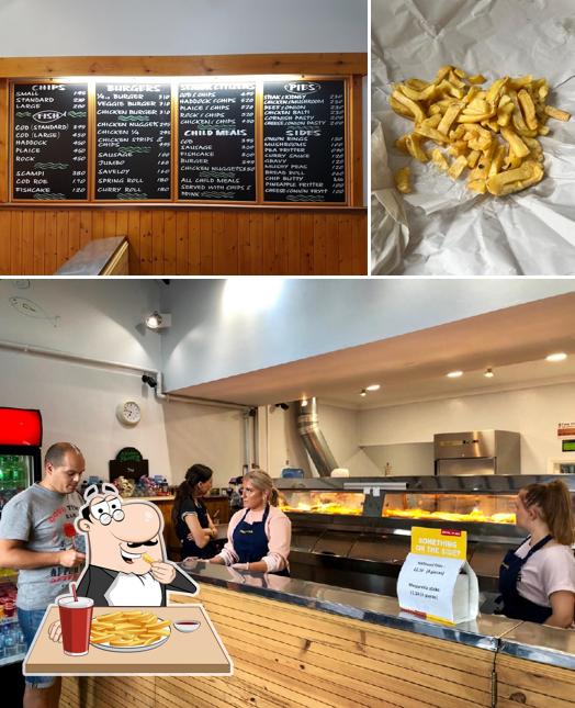 Lemon Plaice Fish and Chips
