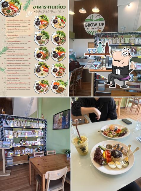 Grow Up Eatery & Farm สาขาก้านเหลือง