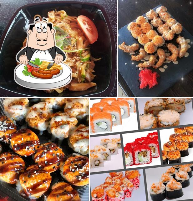 Блюда в "Суши-баре Sushiza"