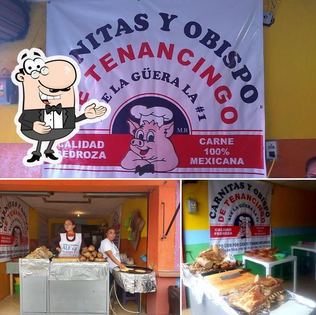 Obispo y Carnitas de Tenancingo, de Ale la guera