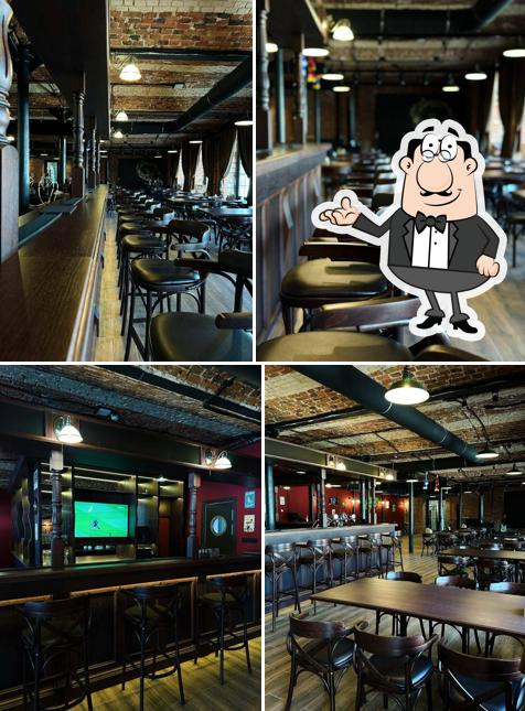 Интерьер "Гастропаб Золотой компас"